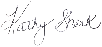 kathy's signature